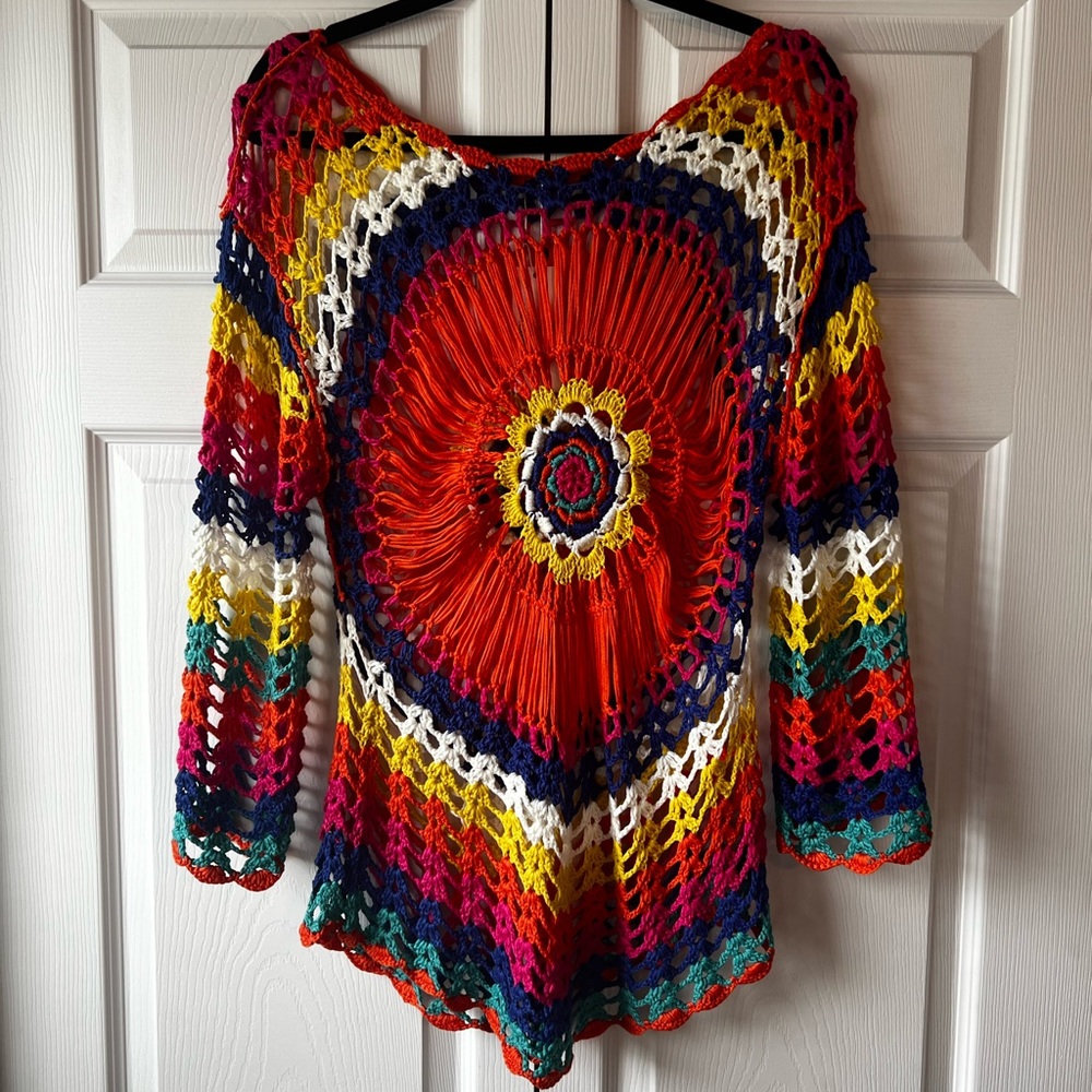 Beachsissi Womens Swimsuit Cover Up Colorful Sun